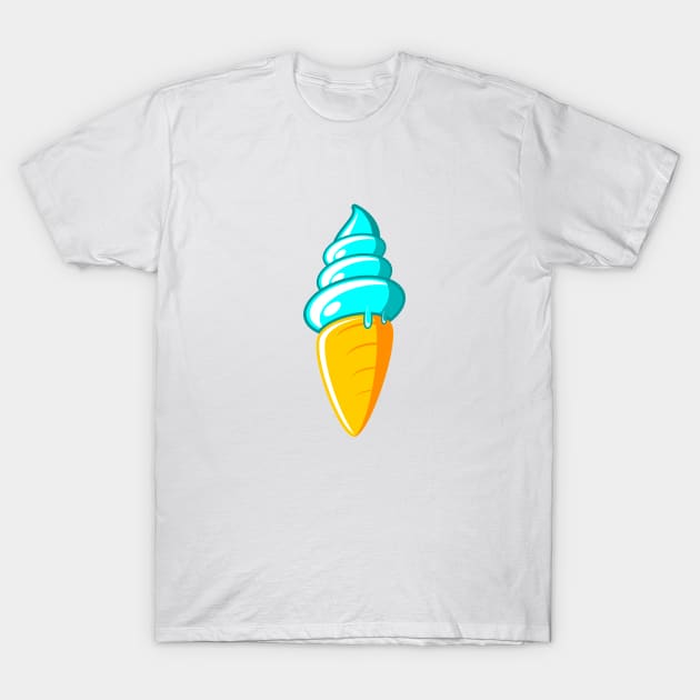 Bubblegum Flavored Ice-cream T-Shirt by Explore_Rama